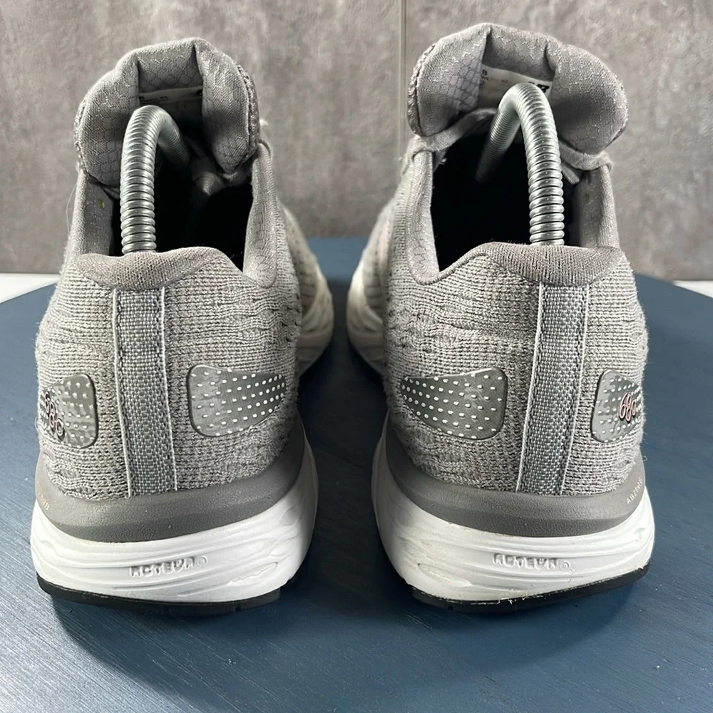 New Balance Womens 680v6 Grey Comfort Athletic Running Shoes Size US 10 - Picture 4 of 8